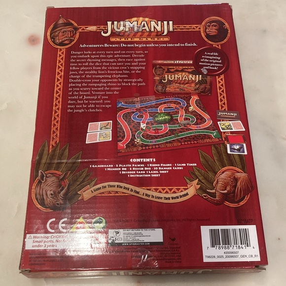 Jumanji Original Board Game - Picture 2 of 6